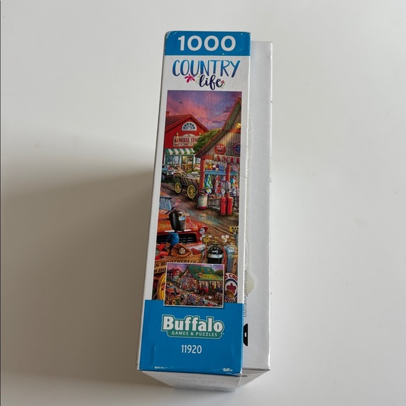 Antique Market Country Life 1000 Piece Jigsaw Puzzle Buffalo - Picture 12 of 13